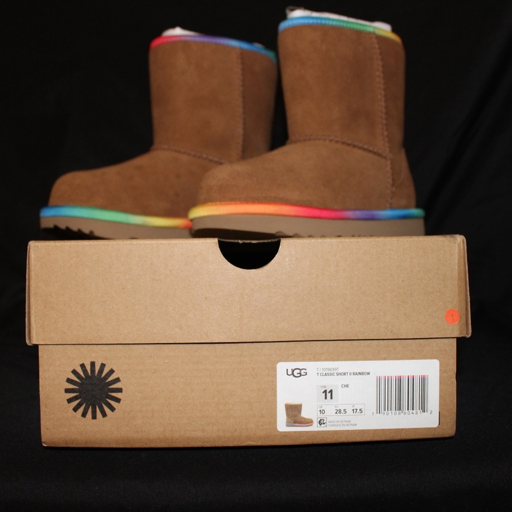 Rainbow Trim UGG